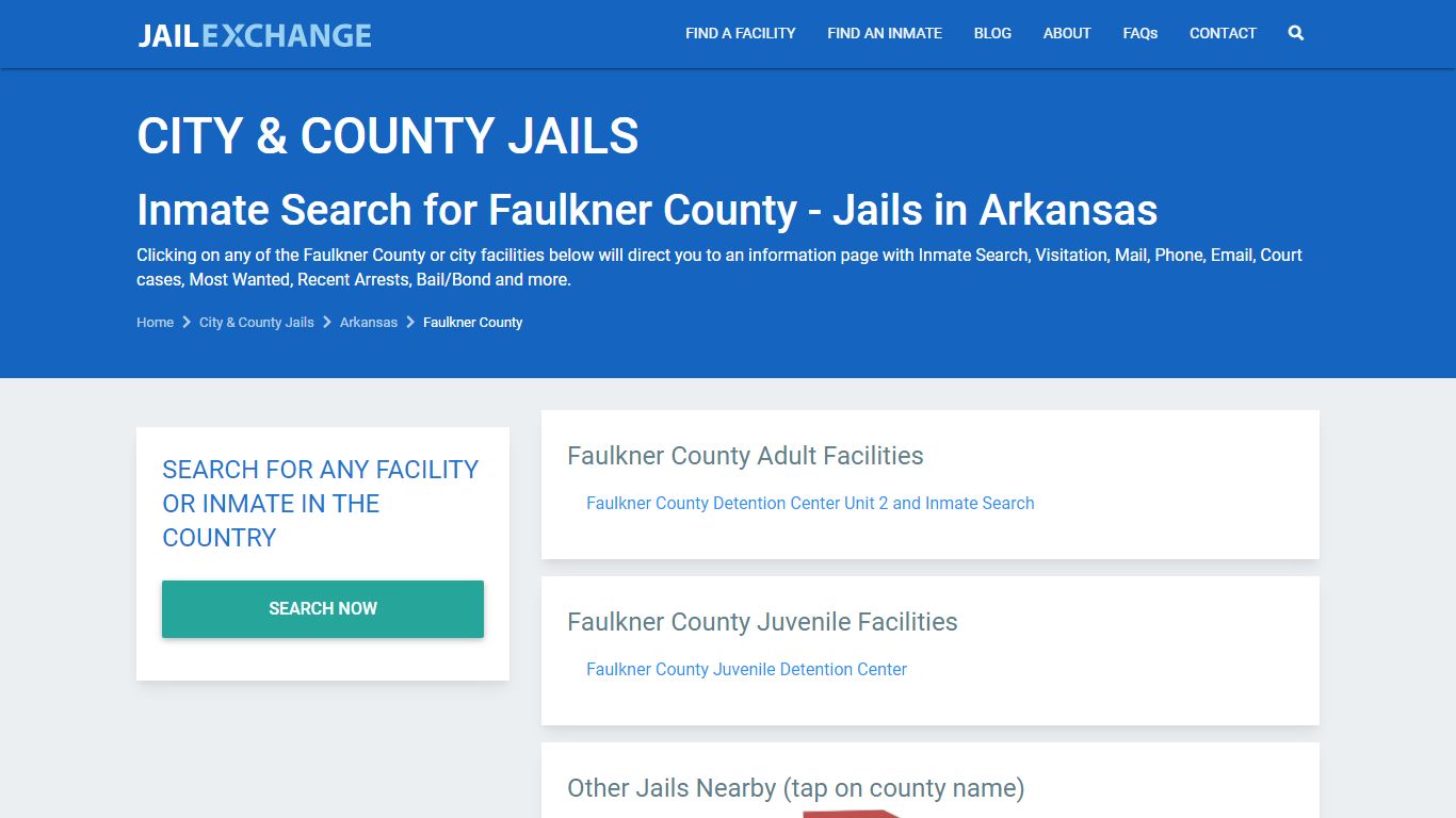 Faulkner County Jail Inmates | Arrests | Mugshots | AR